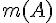 m(A)