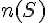 n(S)